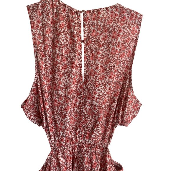 American Eagle Floral Cutout Romper – XL NWT Summer BOHO Festival Style NWT - Picture 10 of 11